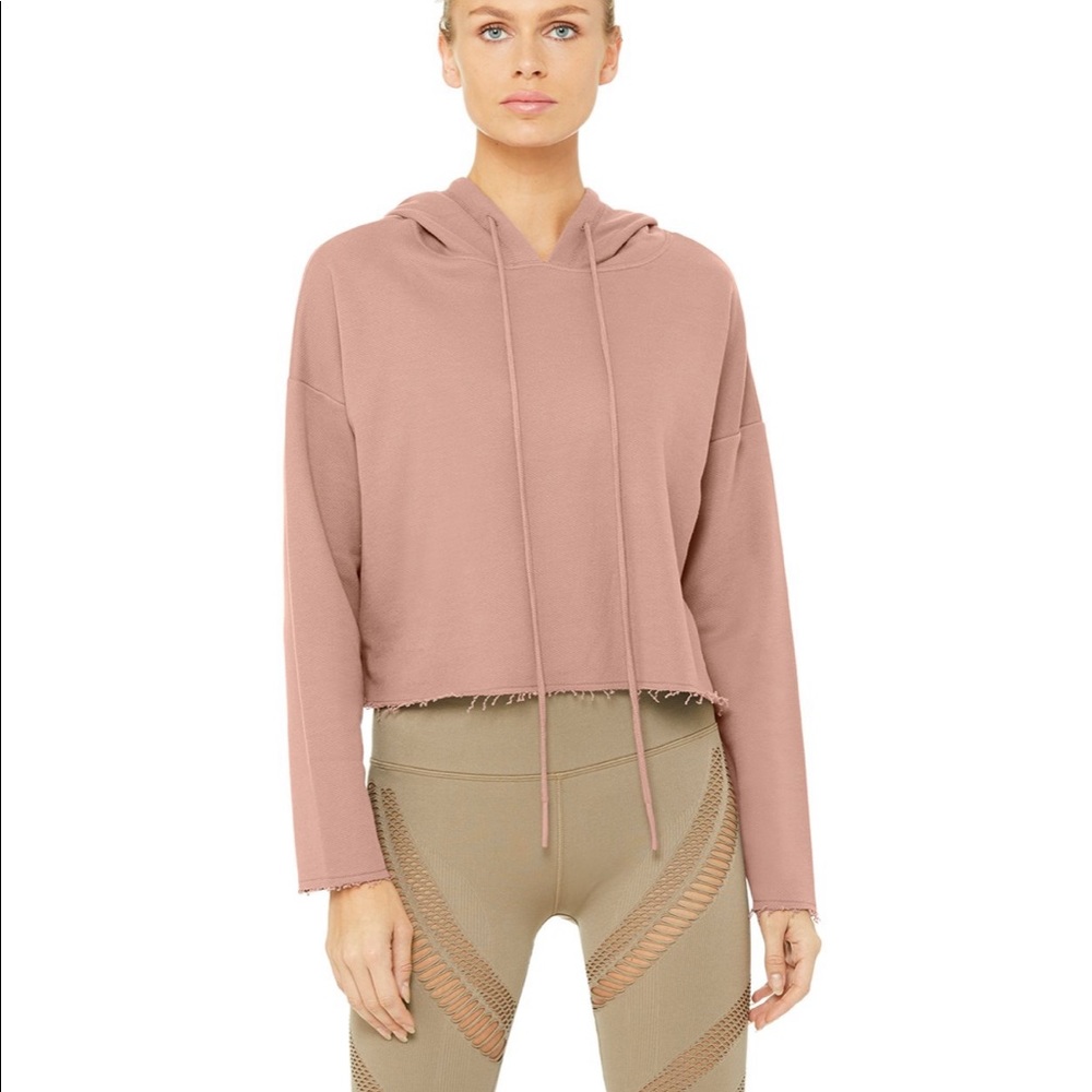 Alo Yoga Crop Hoodie